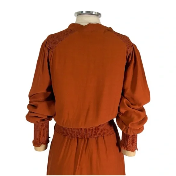 Damaris bailey Long Sleeve Midi Dress Size 10 - Picture 8 of 11